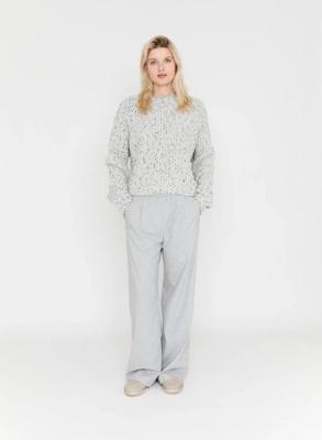 Moscow 92-02-sementy-1 Broek 131-1 Light Grey Melange Solid