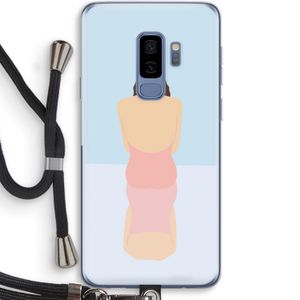 Mirror: Samsung Galaxy S9 Plus Transparant Hoesje met koord
