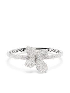 Pasquale Bruni bague Giardini Segreti en or blanc 18ct pavée de diamants - Argent