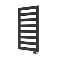 Plieger Bellezza-EL elektrische designradiator 60x115.5cm 600watt staal Black graphite 1138062