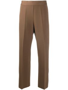 Altea pantalon court à taille haute - Marron