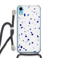 Terrazzo N°5: iPhone XR Transparant Hoesje met koord