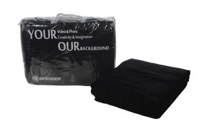 BRESSER Y-9 Achtergrond Doek 2.5x3m Zwart