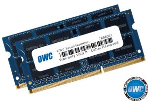 OWC 1600DDR3S16P geheugenmodule 16 GB 2 x 8 GB DDR3 1600 MHz