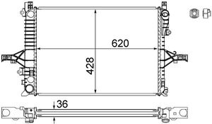 Radiateur CR1546000S