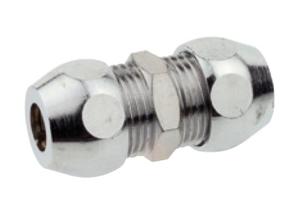 Kirchhoff Messing knelkoppeling, verchroomd 3/8" x 12 mm - 986271948