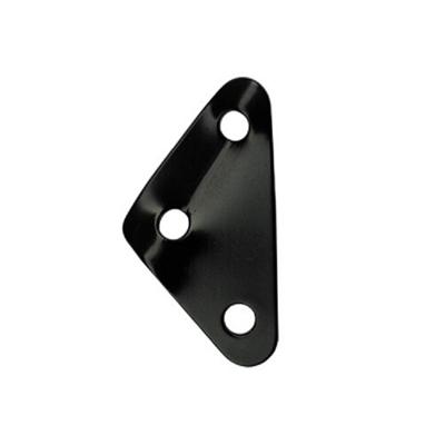 3 STKS driehoek aluminiumlegering wind touw gesp aanpassing gesp tent luifel pull touw slip touw gesp accessoires (zwart)