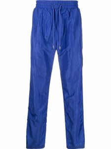 Just Don pantalon de jogging à logo brodé - Bleu