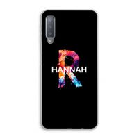 Abstract Spectrum: Samsung Galaxy A7 (2018) Transparant Hoesje