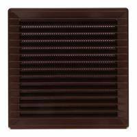 Ventilatierooster EDM 87729 Bruin 14 x 14 cm - thumbnail