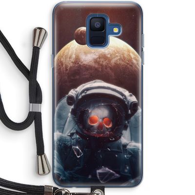 Voyager: Samsung Galaxy A6 (2018) Transparant Hoesje met koord