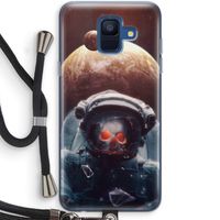 Voyager: Samsung Galaxy A6 (2018) Transparant Hoesje met koord