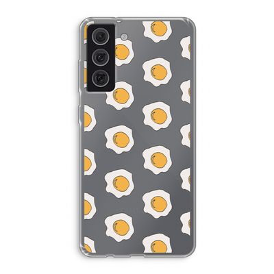 Bacon to my eggs #1: Samsung Galaxy S21 FE Transparant Hoesje