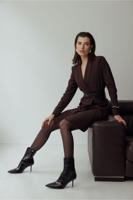 Studio Anneloes River Blazer Dress 13559 Jurk 8700 Espresso