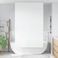 VidaXL Doucherolgordijn 140x240 cm stofbreedte 136 cm