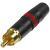 REAN NYS 373-2 RCA plug rood