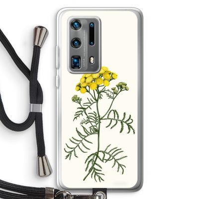 Tansy: Huawei P40 Pro Plus Transparant Hoesje met koord