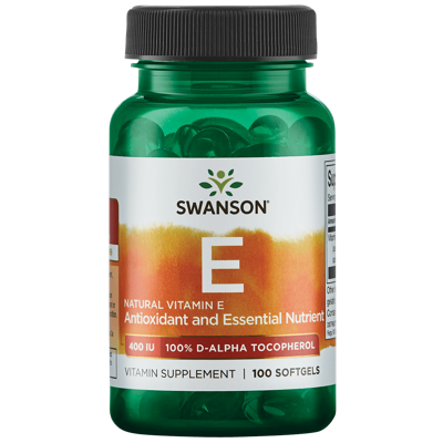 Vitamine E Natural 400iu | Swanson | 100ct
