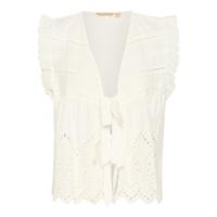 Culture - Wit | Dames | Gilet | Wit | M | regular | Kamst mode
