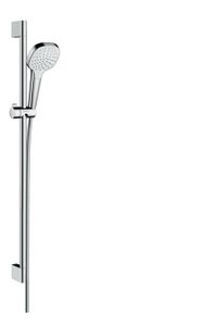 Hansgrohe Croma Select E 1jet Glijstangset 90 Cm. Wit-chroom