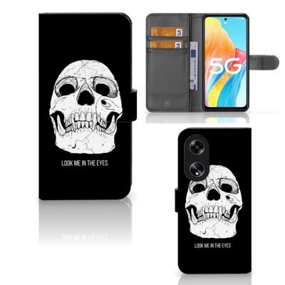 Telefoonhoesje met Naam OPPO Reno8 T 5G Skull Eyes Telefoonhoesje met Naam OPPO Reno8 T 5G Skull Eyes