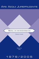 Jurisprudentie Media- & informatierecht 1976-2005 (Paperback)