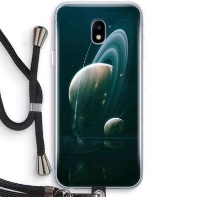 Mercurius: Samsung Galaxy J3 (2017) Transparant Hoesje met koord