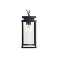 Buitenlamp jersey aan ketting zwart K.S. Verlichting - Ks verlichting