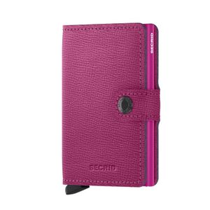 Secrid Mini Wallet Portemonnee Crisple Fuchsia