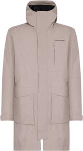 Didriksons Andreas Parka Jas Heren Ash Brown XL