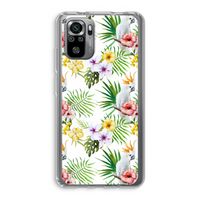 Gele kuif: Xiaomi Redmi Note 10S Transparant Hoesje