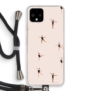 Dancing #1: Pixel 4 Transparant Hoesje met koord