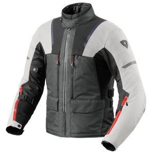 REV'IT! Offtrack 2 H2O jacket, Textiel motorjas heren, Zilver Antraciet