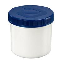 Spruyt Hillen Zalfflacon wit/blauw met dop 120ml