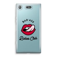 Badass Babes Club: Sony Xperia XZ1 Compact Transparant Hoesje