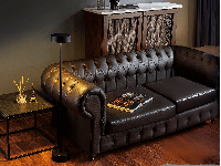 Staande lamp KELLY zwart