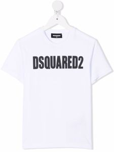 DSQUARED2 KIDS t-shirt à logo imprimé - Blanc