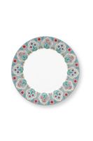 Pip Studio Flower Festival Ontbijtbord Lichtblauw 21 cm