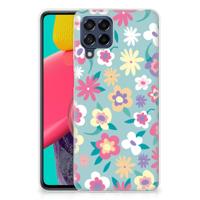 Samsung Galaxy M53 | TPU Case | Flower Power