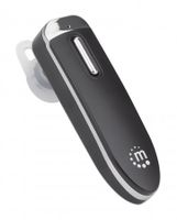 Manhattan 179553 hoofdtelefoon/headset Draadloos In-ear Oproepen/muziek Micro-USB Bluetooth Zwart - thumbnail