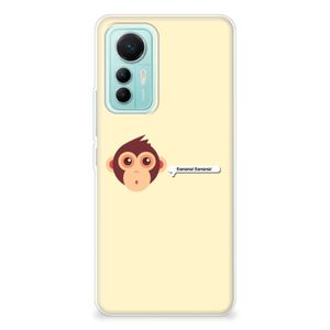 Xiaomi 12 Lite Telefoonhoesje met Naam Monkey