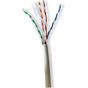 Nedis CCBG8525GY305 netwerkkabel Grijs 305 m Cat6 U/UTP (UTP)
