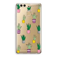 Sanseveria: Huawei P9 Transparant Hoesje