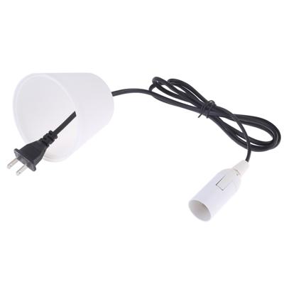 E14 Wire Cap lamp houder kroonluchter stopcontact met lampenkap & 1.5 m verlengkabel US plug