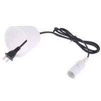 E14 Wire Cap lamp houder kroonluchter stopcontact met lampenkap & 1.5 m verlengkabel US plug