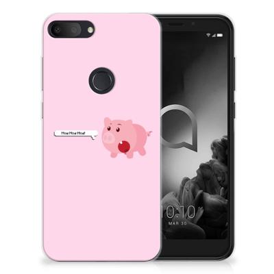 Alcatel 1S (2019) Telefoonhoesje met Naam Pig Mud Alcatel 1S (2019) Telefoonhoesje met Naam Pig Mud
