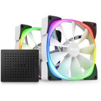 NZXT Aer RGB 2 - 140mm Twin & Controller - White Edition - thumbnail