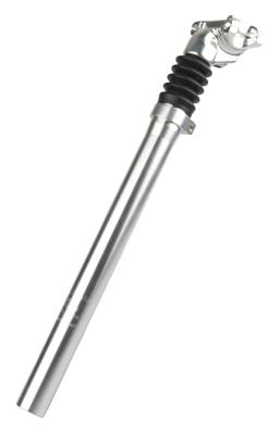 Kalloy zadelpen verend 350mm/25.4, zilver