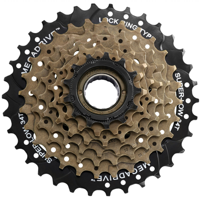 Sunrace Freewheel 7 speed mfm300 14-34t - zwart
