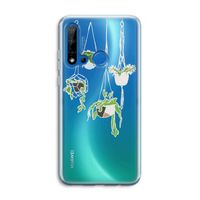 Hang In There: Huawei P20 Lite (2019) Transparant Hoesje